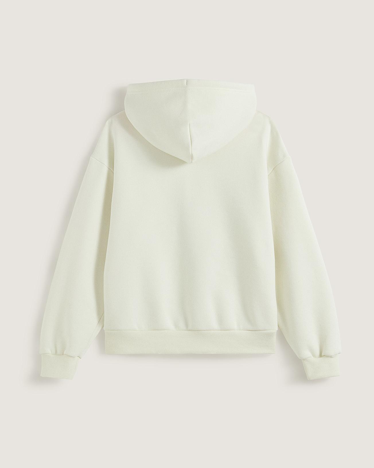 Sweat  capuche Salton Full Zip VANS Blanc alt1