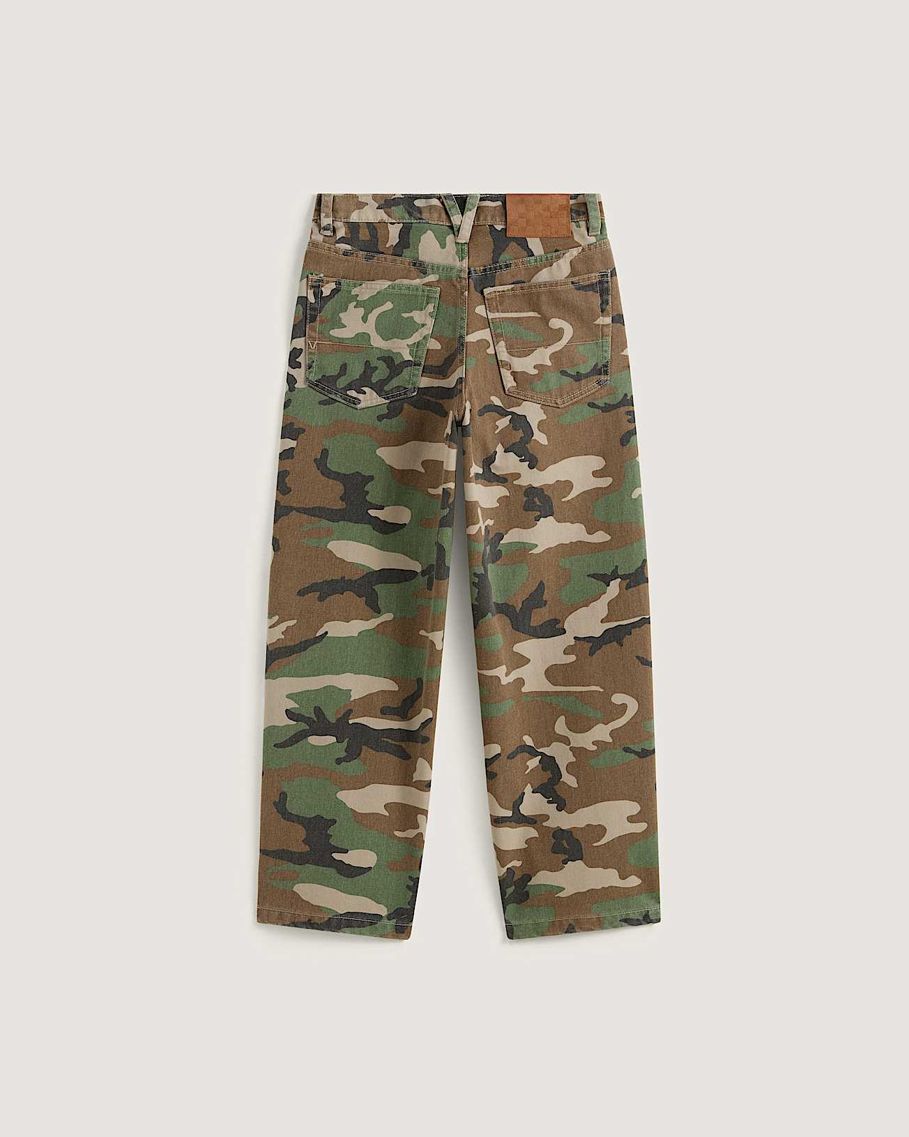Jean Check5 Baggy AOP Denim Ado 814 ans VANS Vert ALT1