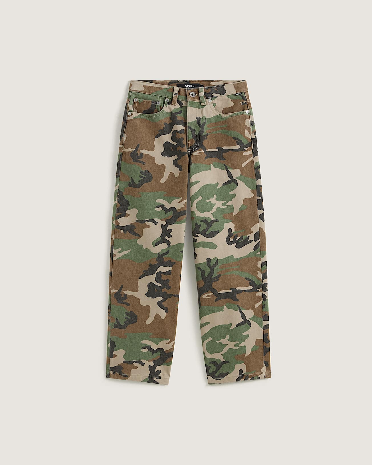 Jean Check5 Baggy AOP Denim Ado 814 ans VANS Vert HERO
