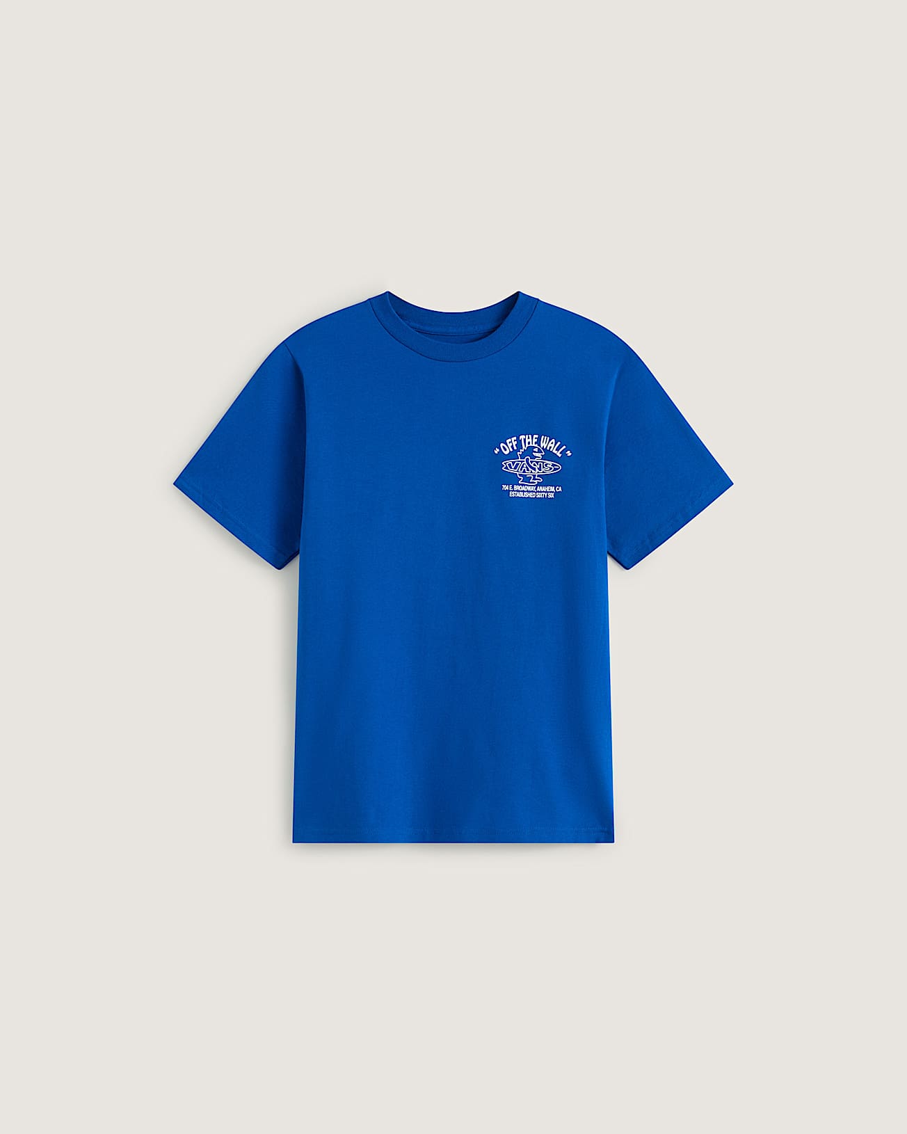 Food Spot SS Tee classic blue VANS Bleu HERO