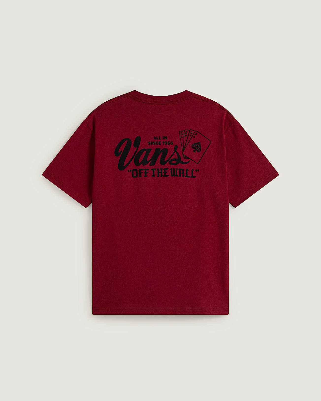 Tshirt High Roller VANS Bordeaux ALT1