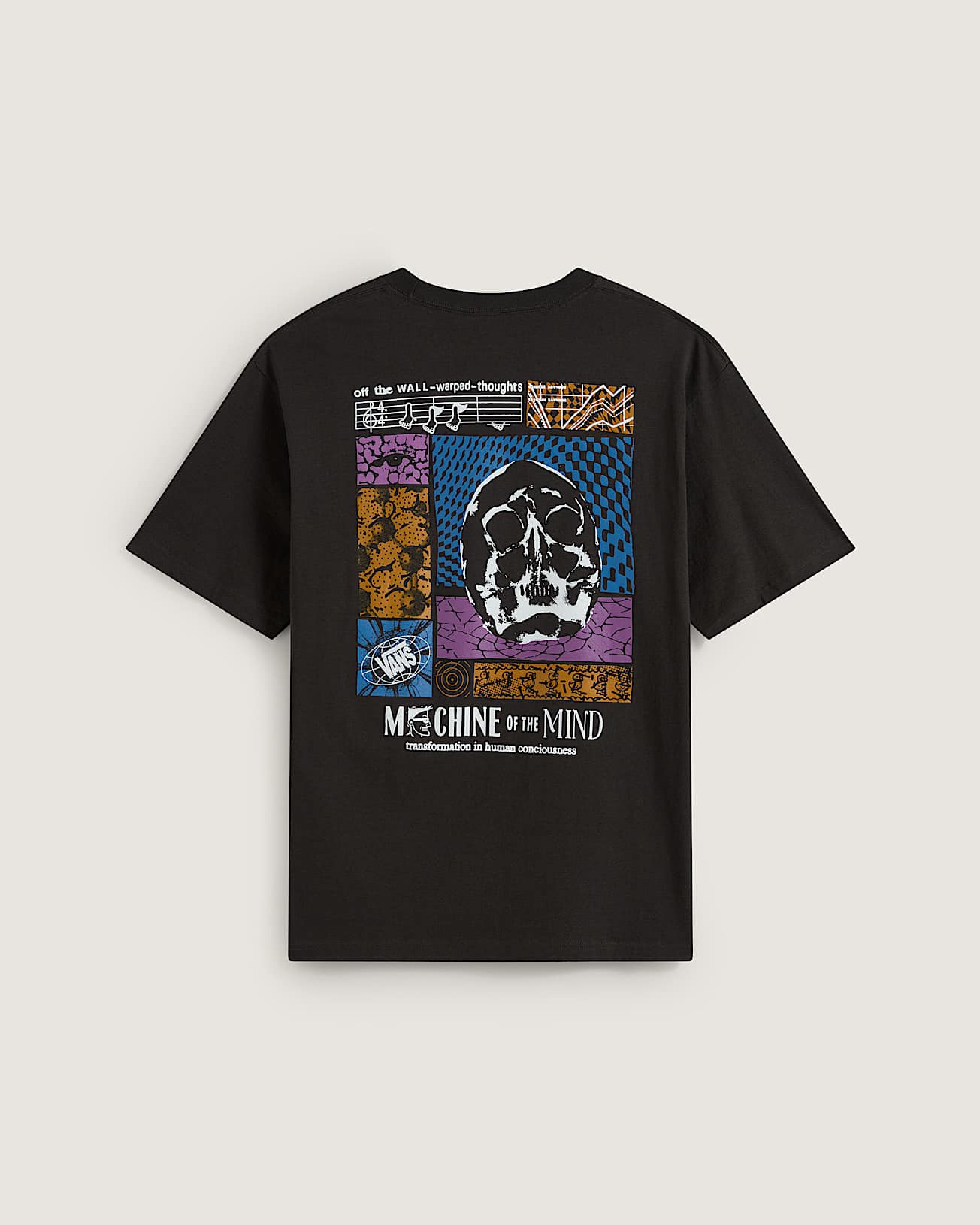Tshirt Machine Mind VANS Noir ALT1