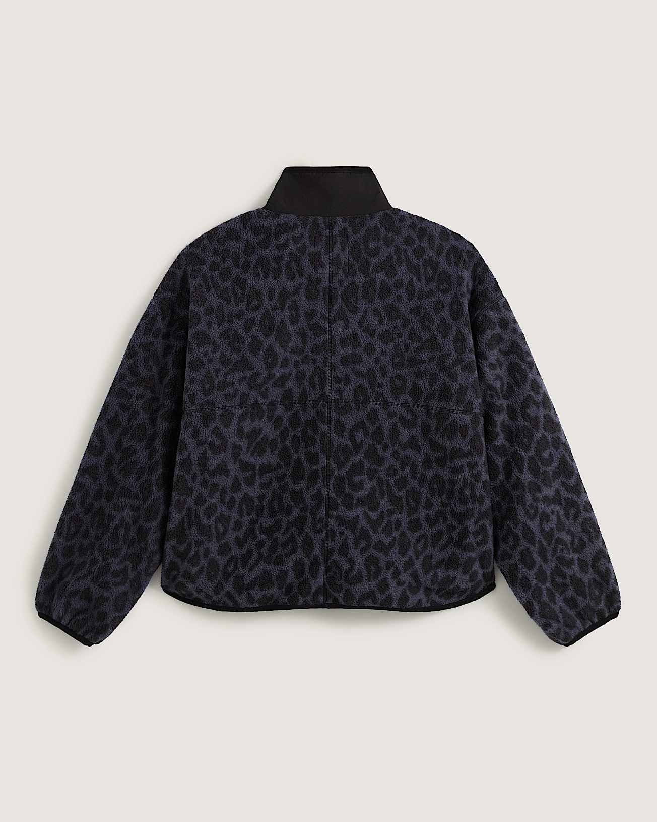 Jacke mit Print aus hochflorigem Fleece VANS Blau ALT1