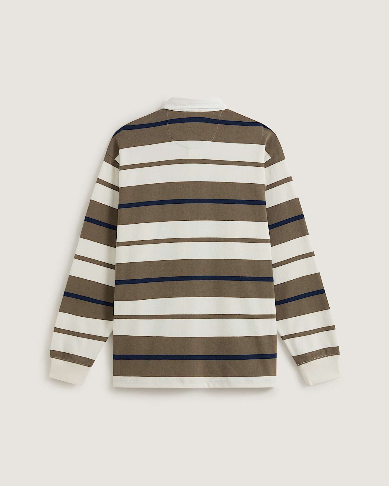 Fly High Long Sleeve Rugby Shirt VANS Brown ALT1