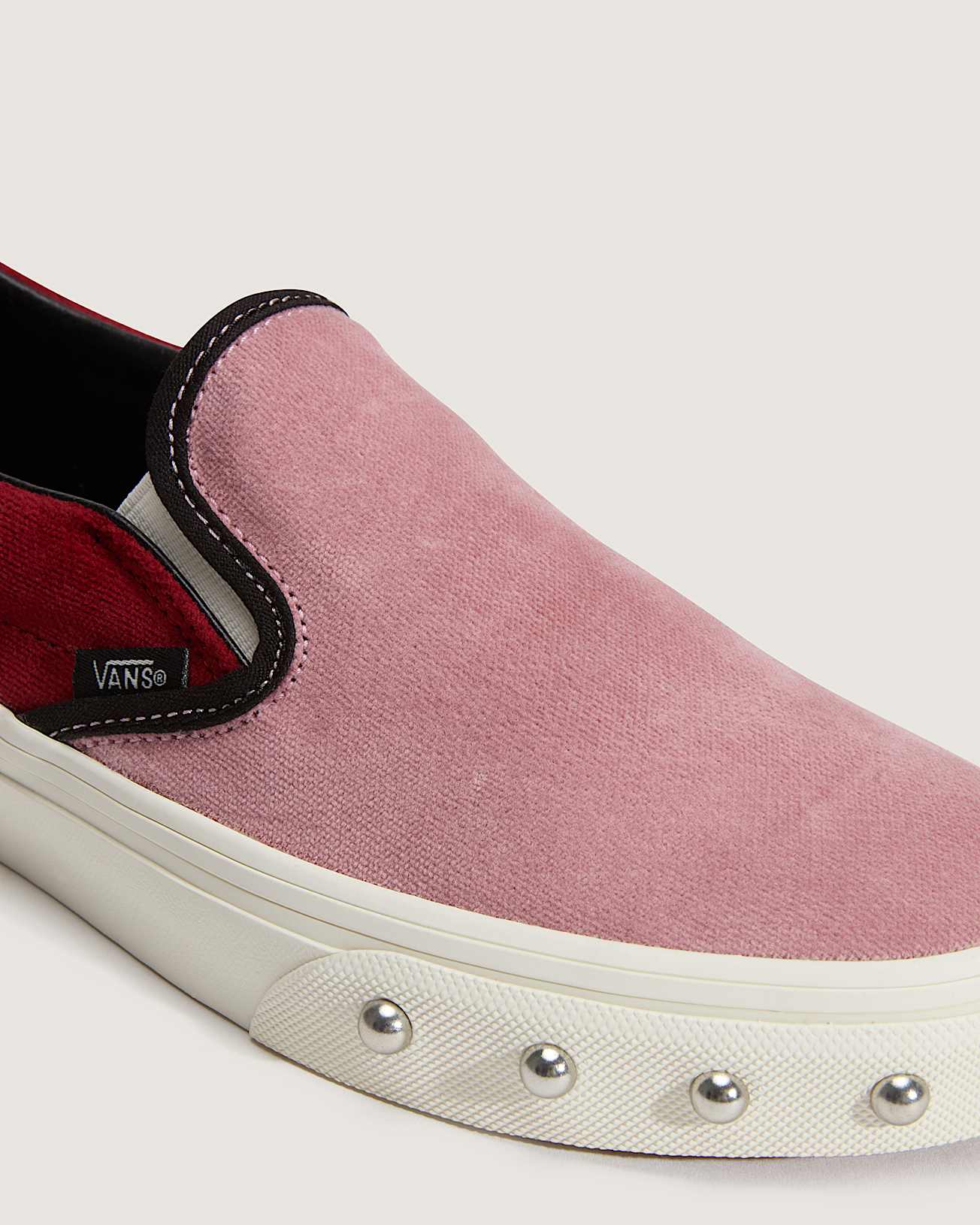 Chaussures Classic SlipOn VANS Rose ALT4