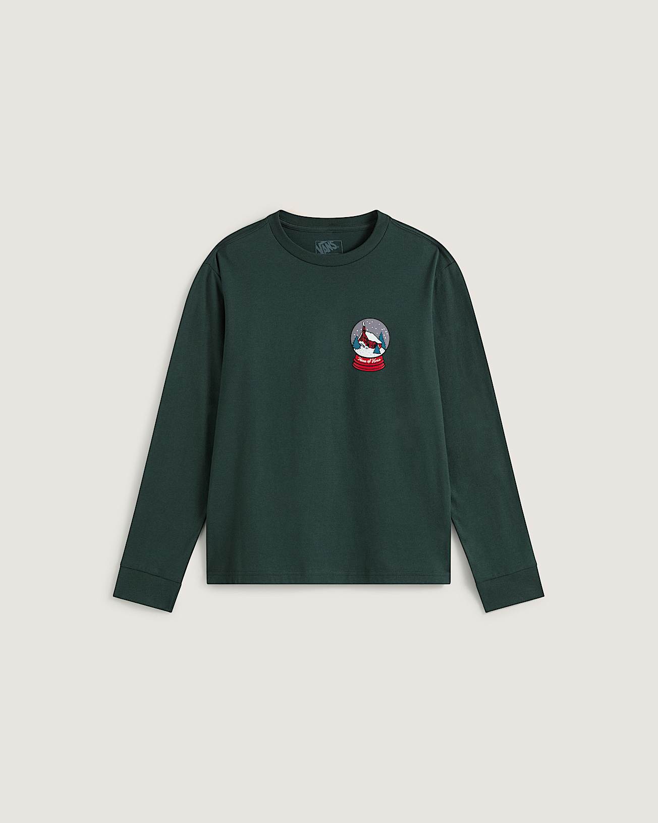 Kids Cut Your Own Ls TShirt 814 years VANS Green HERO