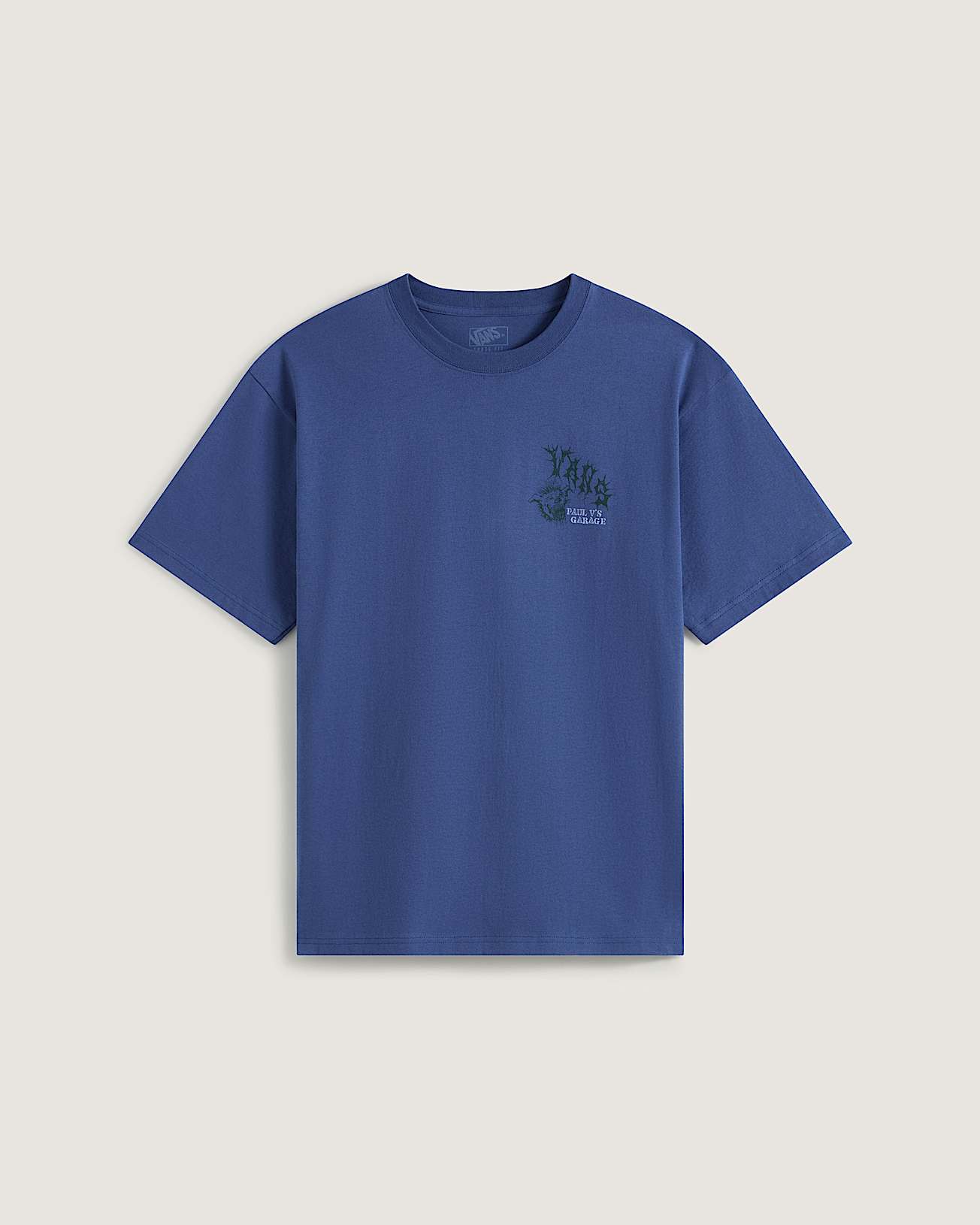 Tshirt Paul VS Garage VANS Bleu HERO