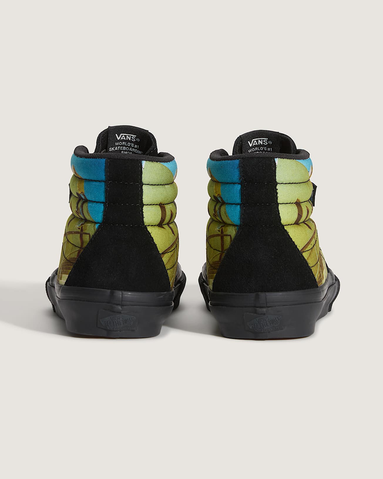 Skate Sk8Hi Schoenen by Atiba VANS Zwart ALT3