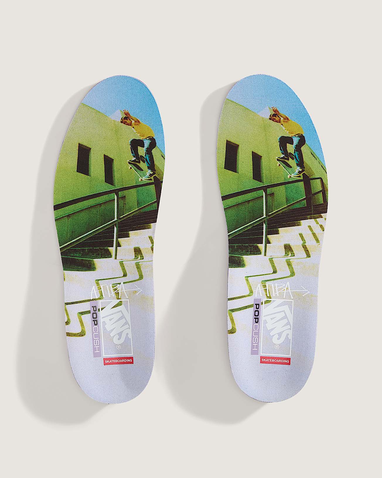 Skate Sk8Hi Schoenen by Atiba VANS Zwart ALT6
