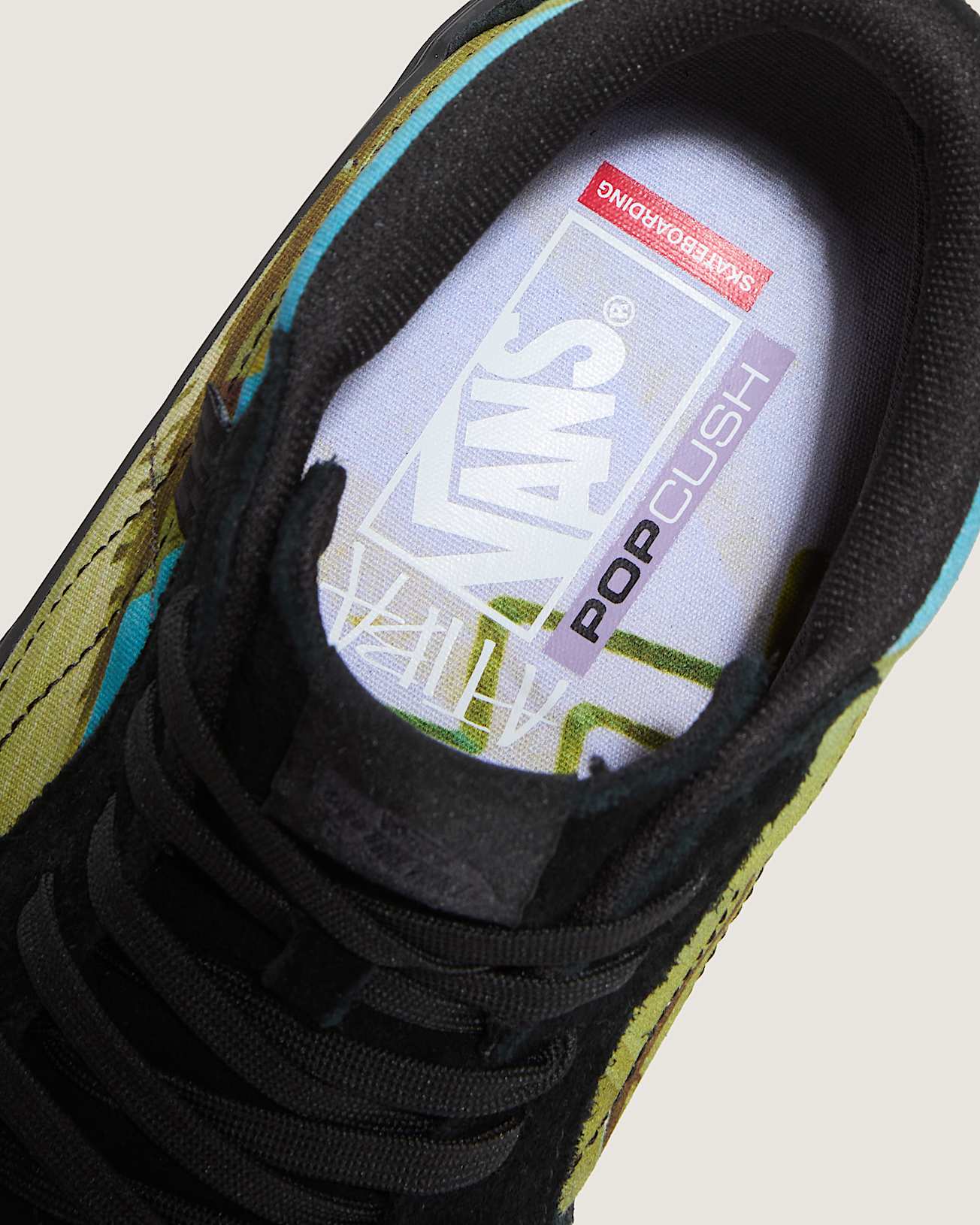 Skate Sk8Hi Schoenen by Atiba VANS Zwart ALT8