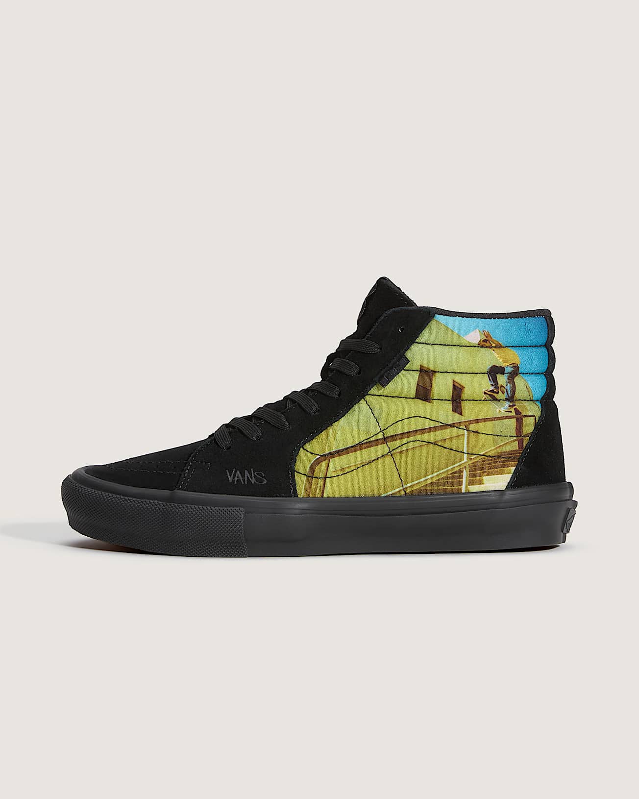 Skate Sk8Hi Schoenen by Atiba VANS Zwart HERO