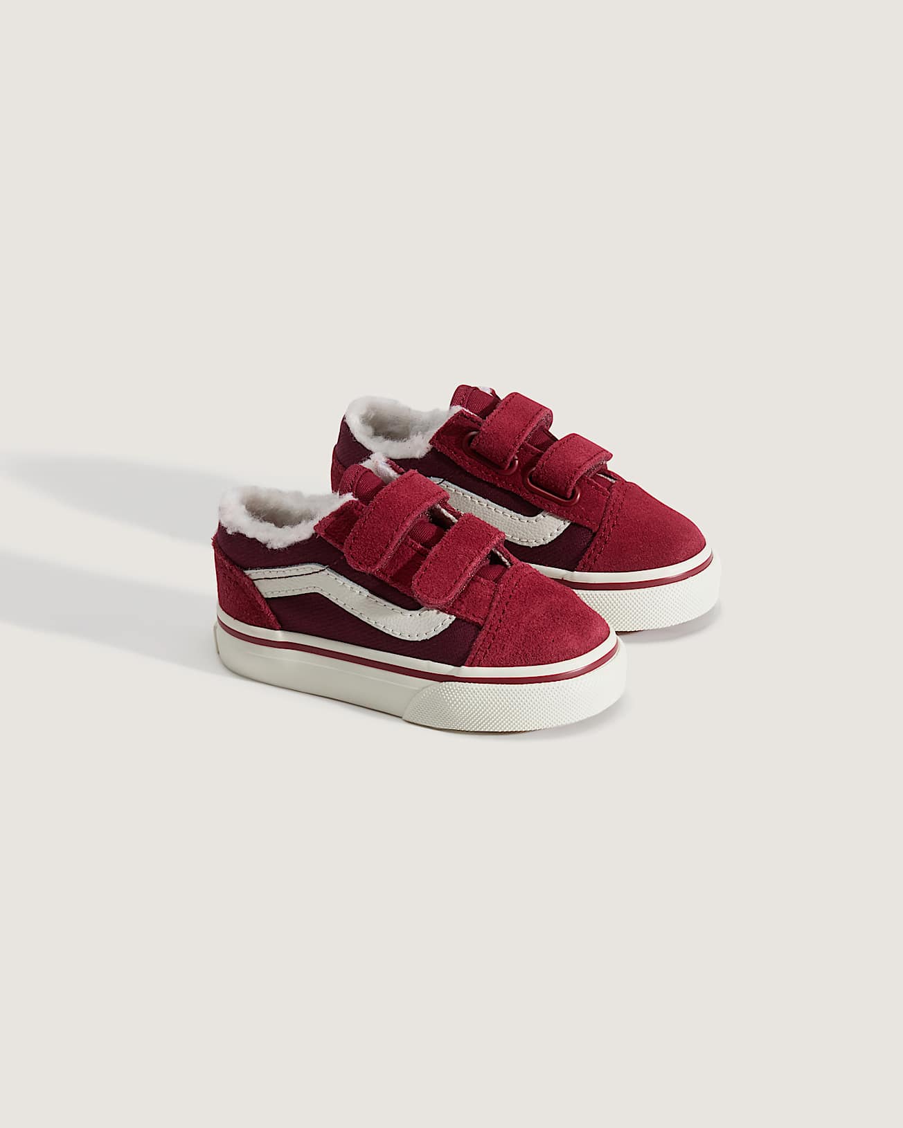 Toddler Old Skool V Shoes 14 years VANS Burgundy ALT1