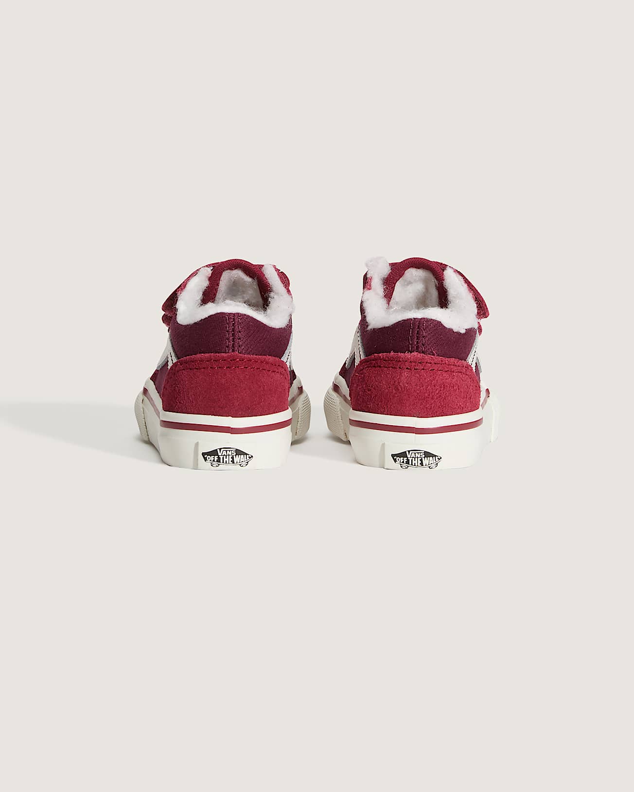 Toddler Old Skool V Shoes 14 years VANS Burgundy ALT3