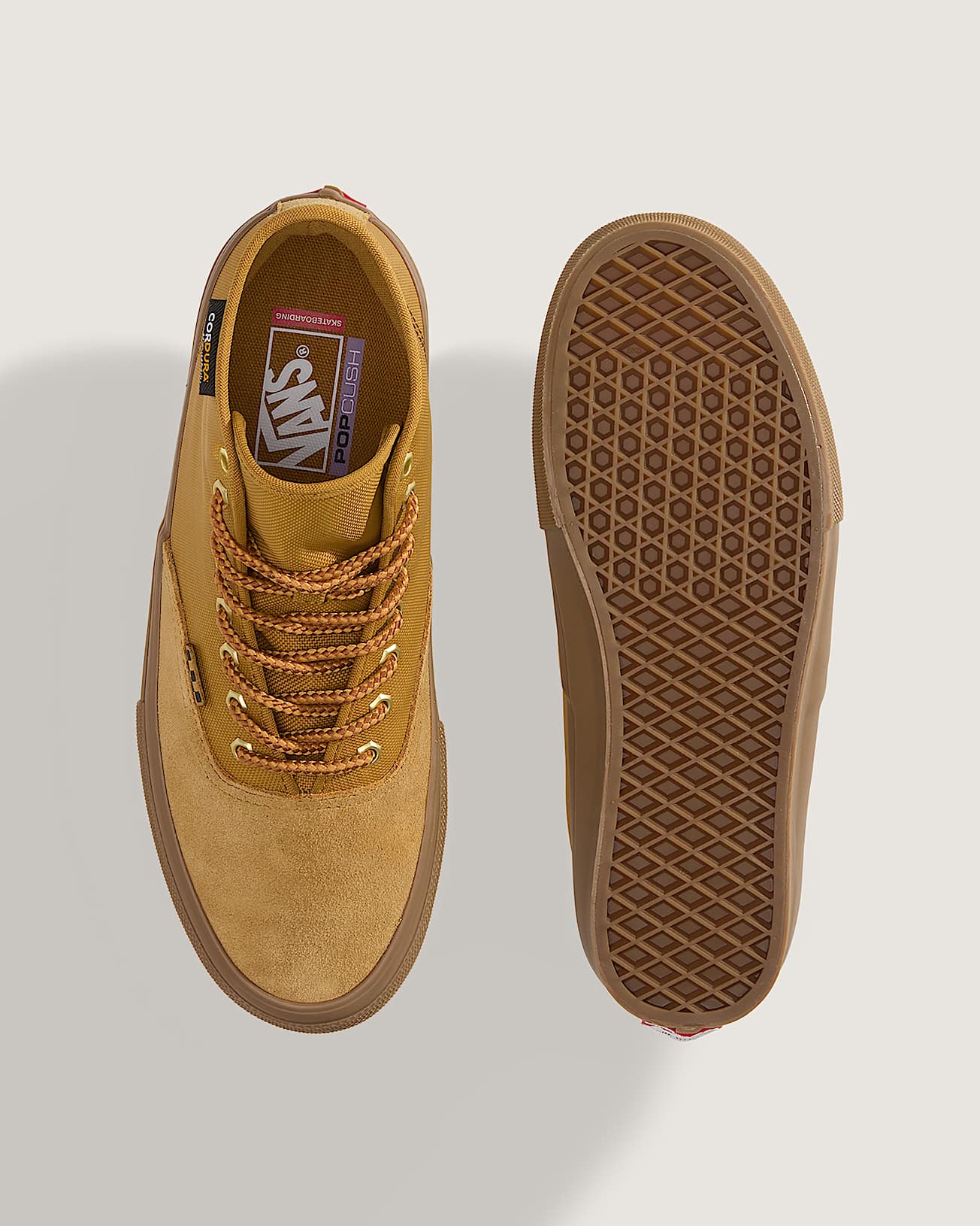 Scarpe Skate Authentic High VANS Marrone ALT2