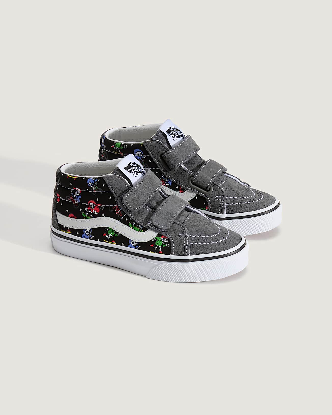 Zapatillas de nios Sk8Mid 48 aos VANS Gris ALT1