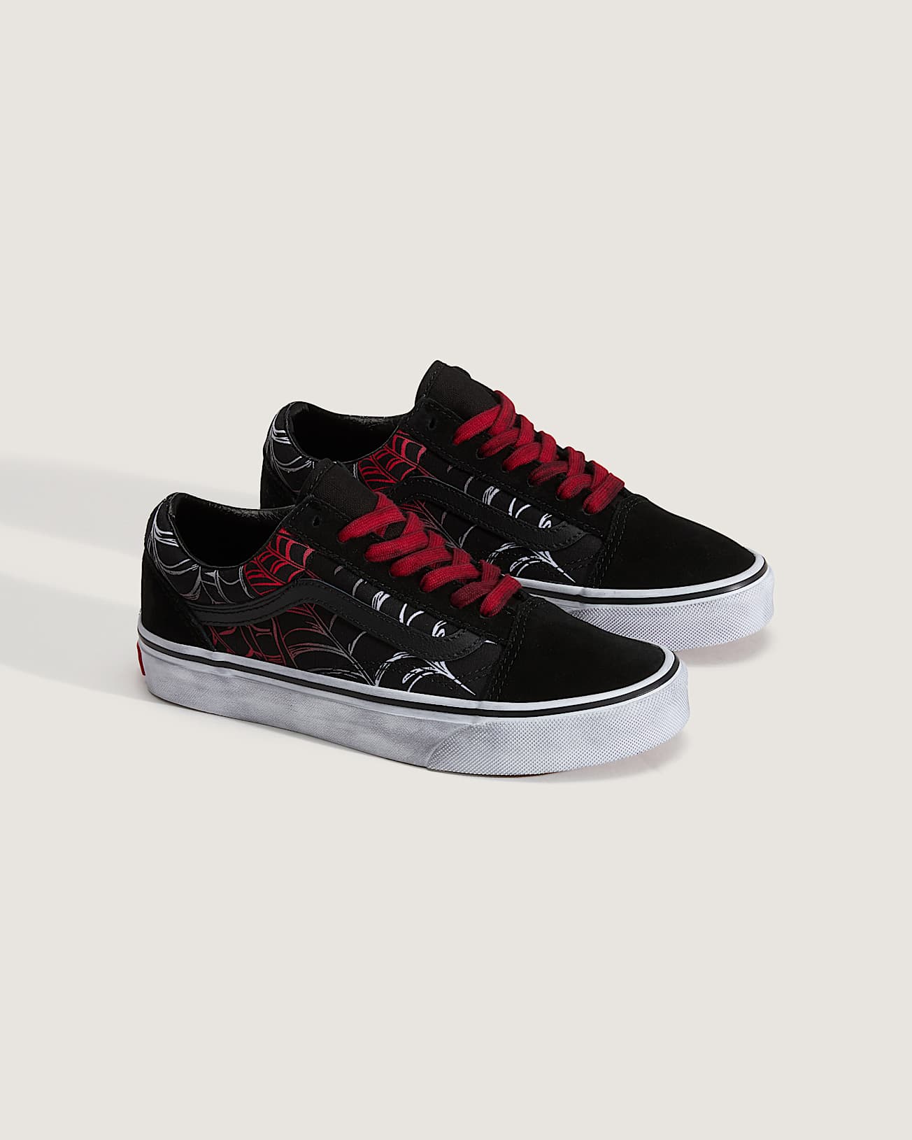 Jugendliche Old Skool Halloween Schuhe 814 Jahre VANS Schwarz ALT1