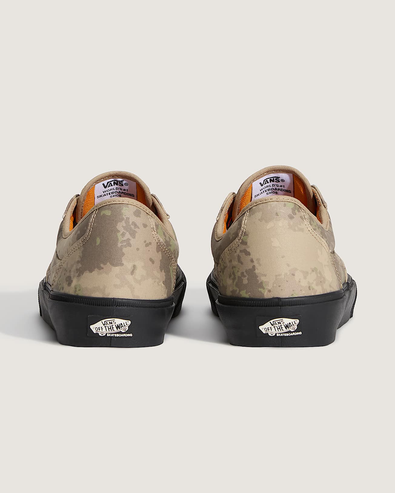 Scarpe Skate Curren Caples VANS Arancio ALT3