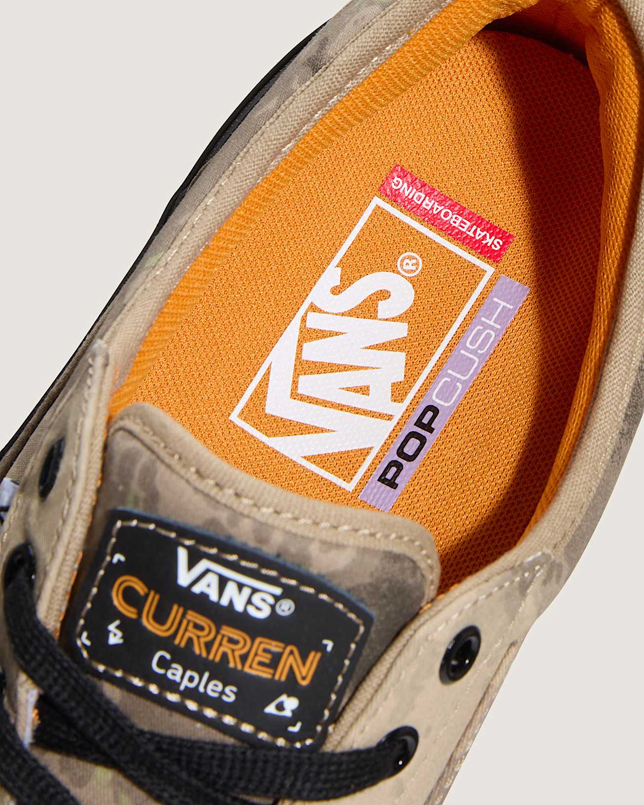 Scarpe Skate Curren Caples VANS Arancio ALT7