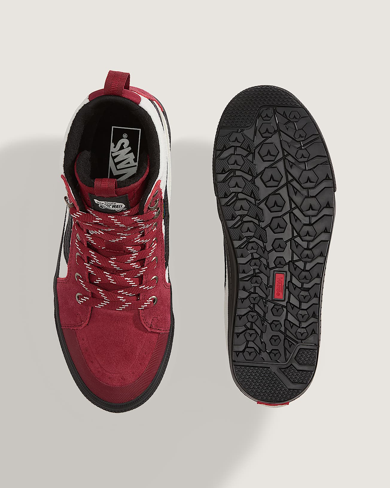 Scarpe impermeabili con isolamento SK8Hi VANS Bordeaux ALT2