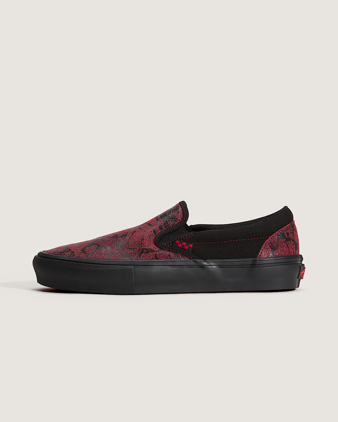 Skate SlipOn Schuhe VANS Rot HERO