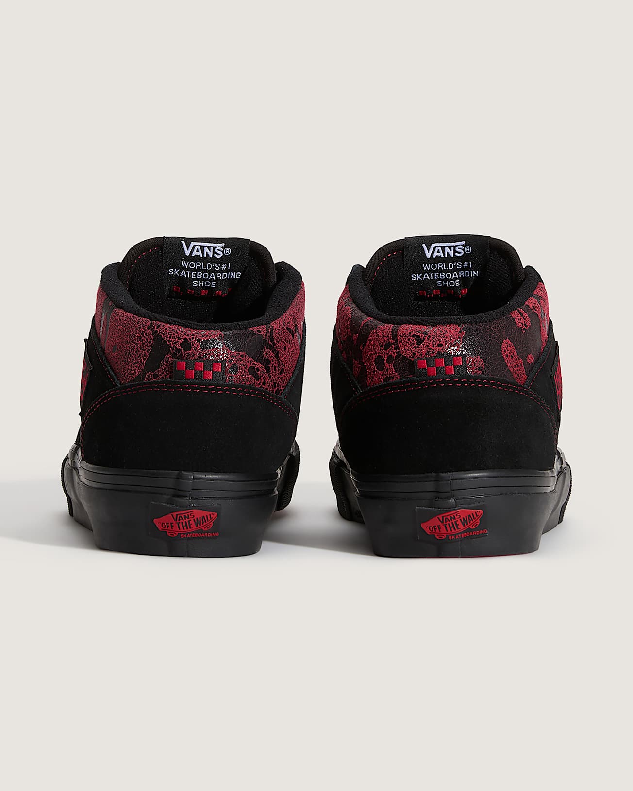 Skate Half Cab Shoes VANS Red ALT3