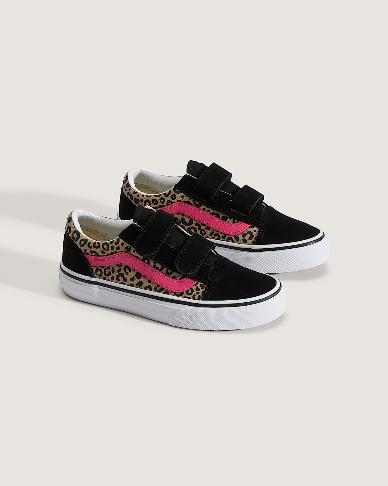 Kids Old Skool V Shoes 48 years VANS Pink ALT1