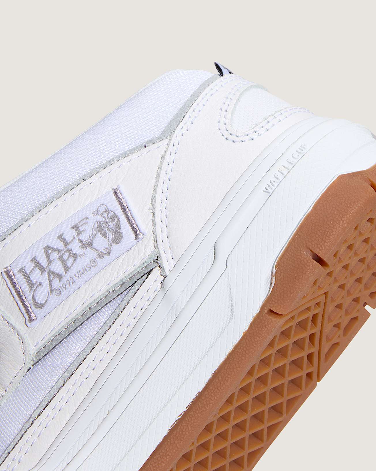 Chaussures Skate Half Cab Wafflecup VANS Blanc ALT7