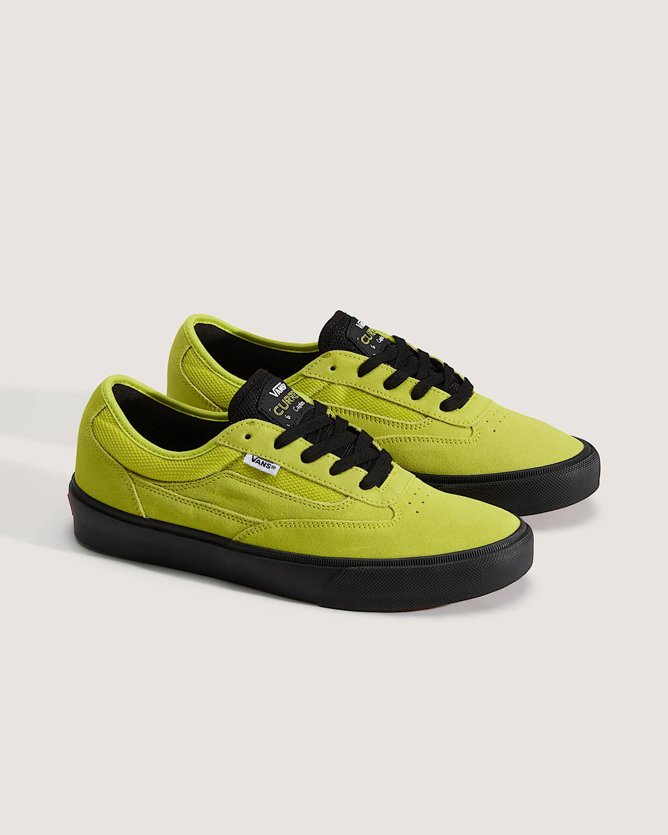 Chaussures Skate Curren Caples VANS Jaune ALT1