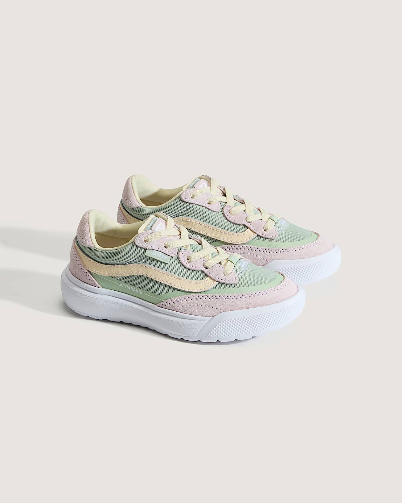 Kids Ultrarange 20 Shoes 48 years VANS PinkGreen ALT1