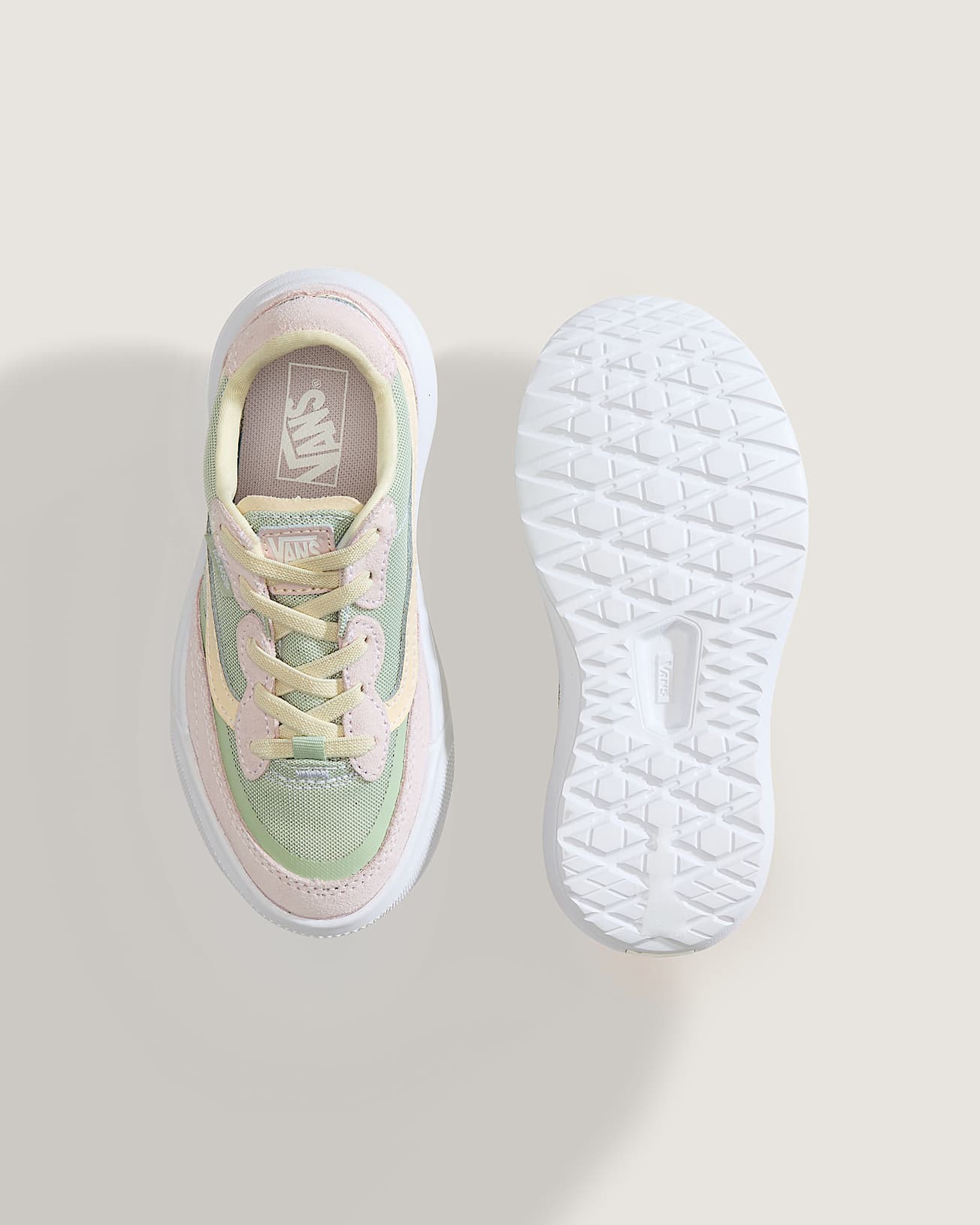 Kids Ultrarange 20 Shoes 48 years VANS PinkGreen ALT2
