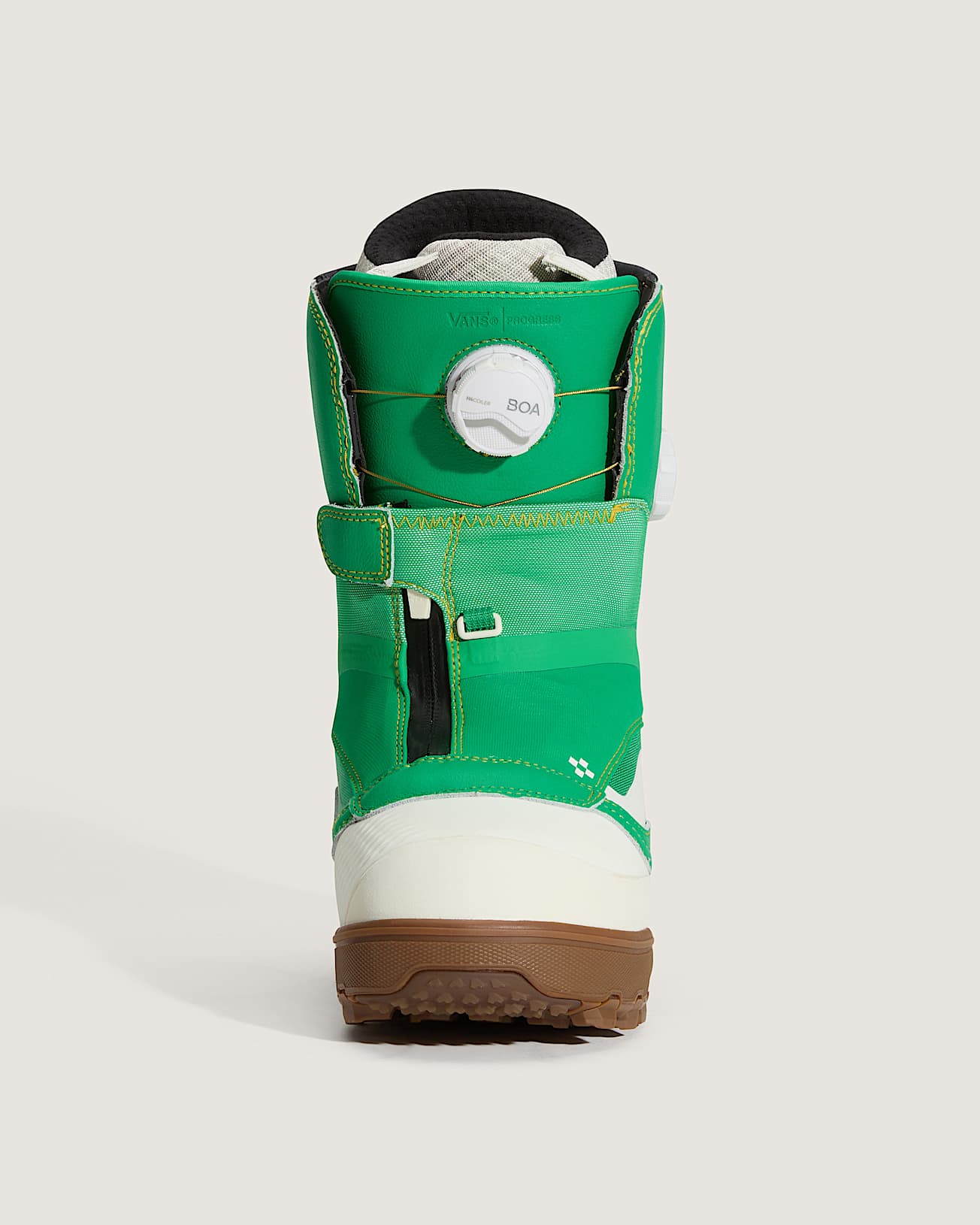 Botas de snowboard Progress para mulher VANS VerdeAmarelo ALT1
