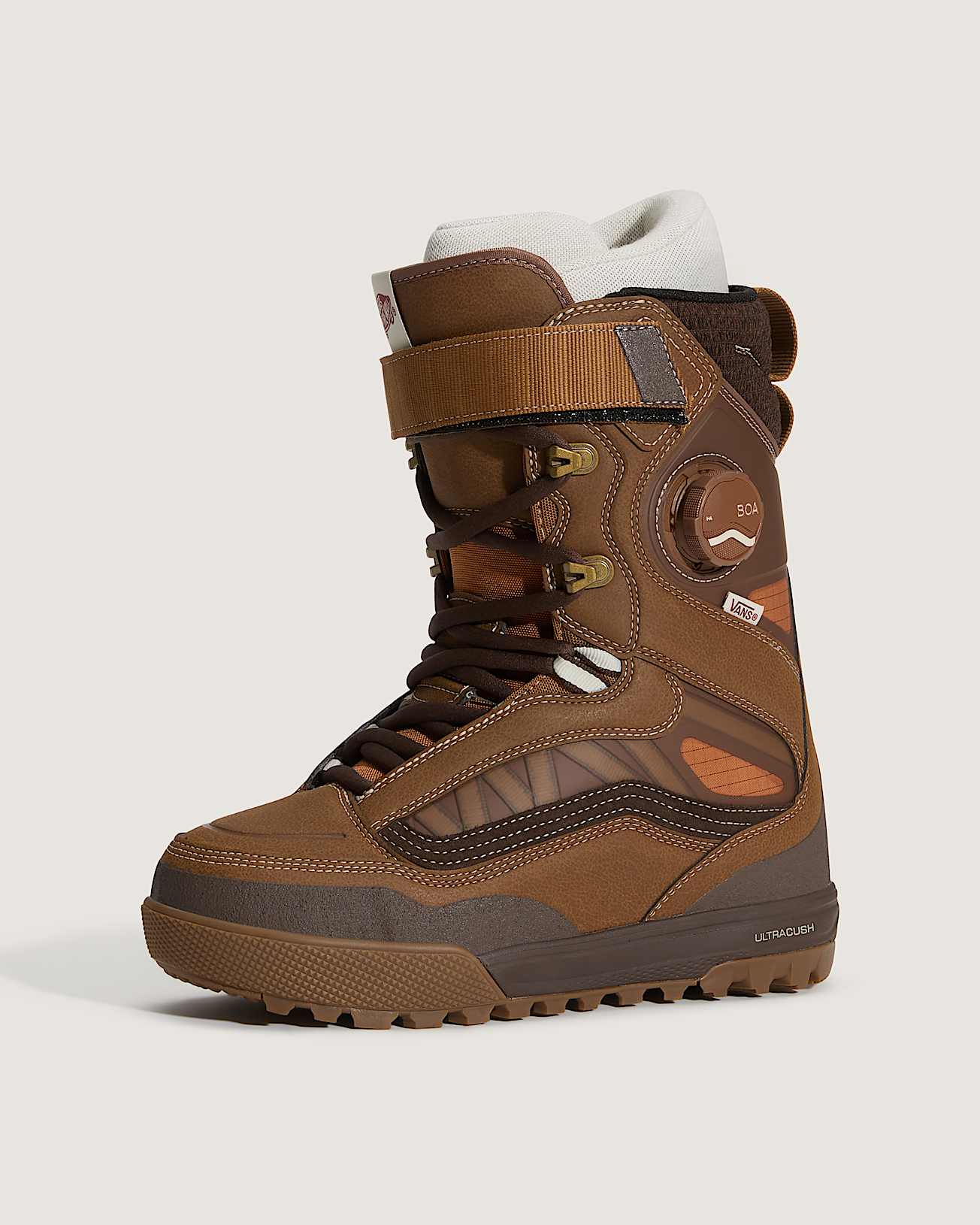 Botas de snowboard Luna Pro 20 para mulher VANS Castanho HERO