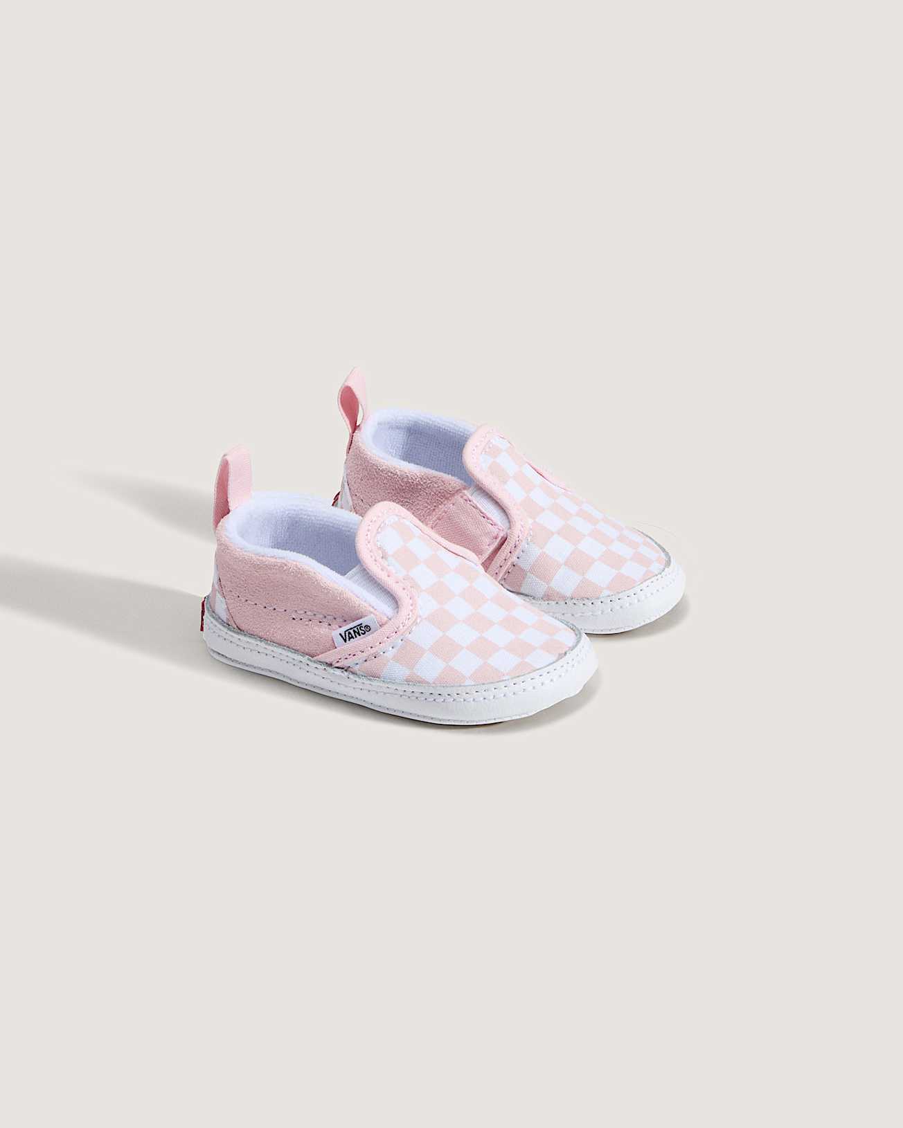 Chaussures Bb SlipOn Crib 01 an VANS Rose ALT1