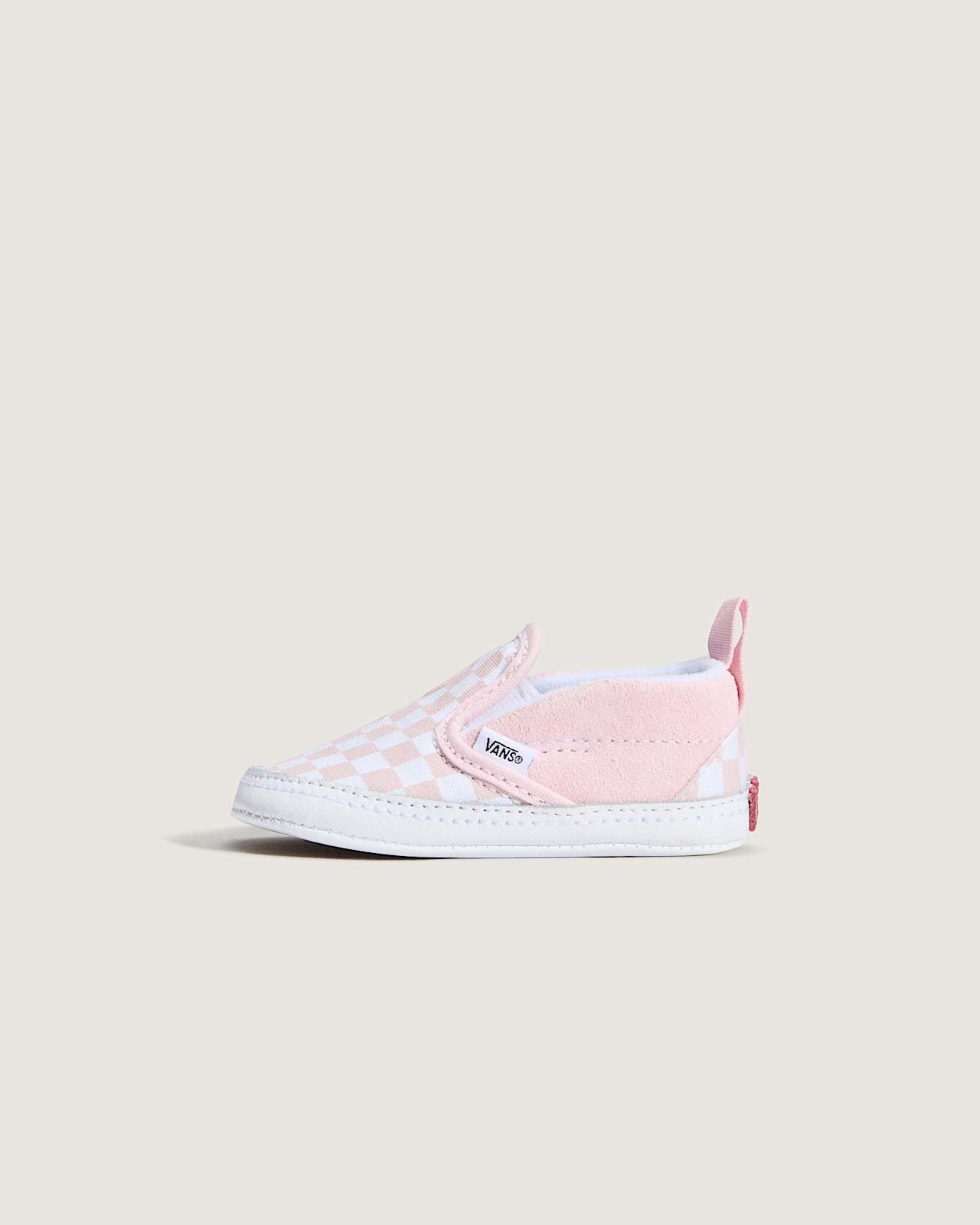 Chaussures Bb SlipOn Crib 01 an VANS Rose HERO