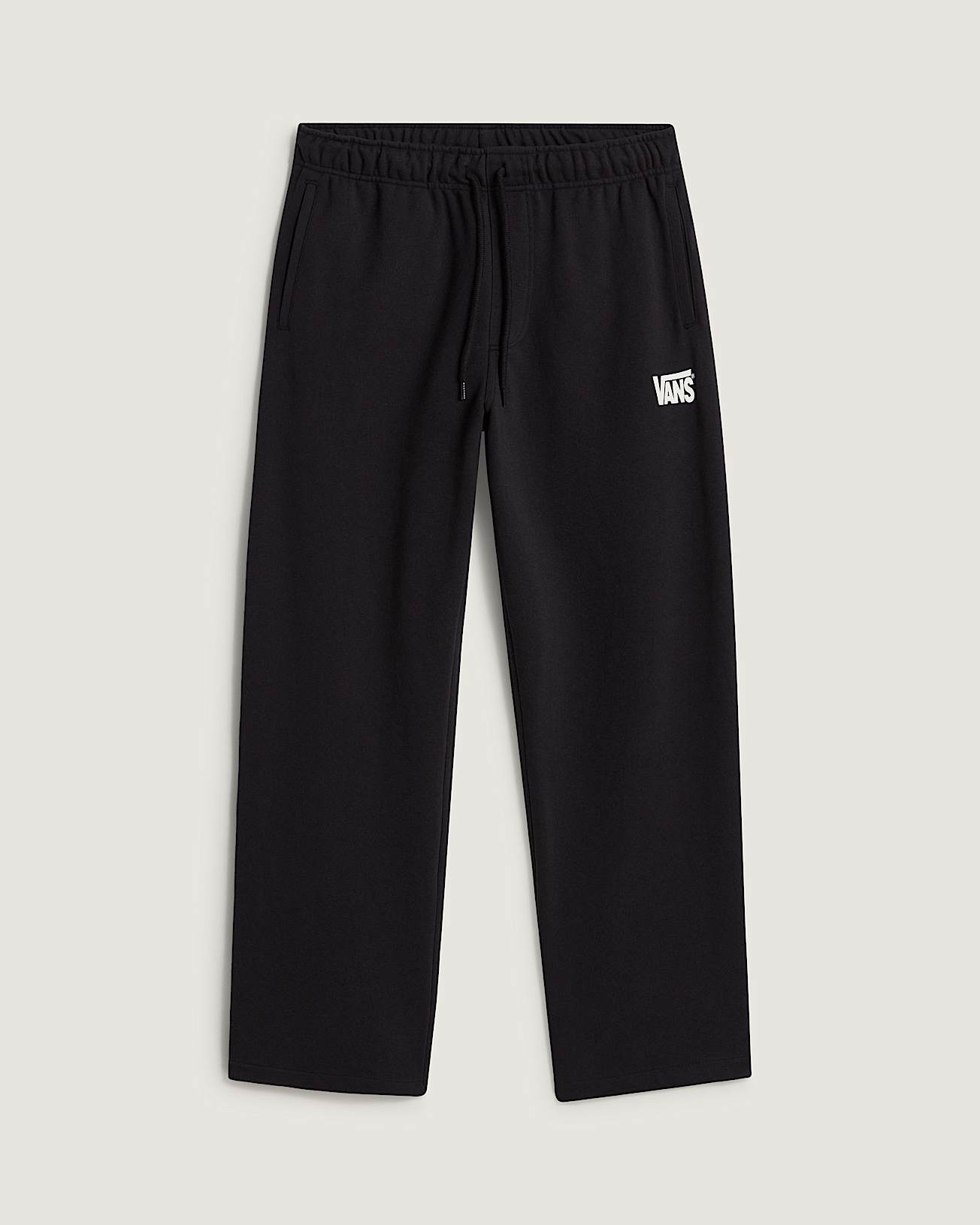 Pantaloni in pile elasticizzati a gamba dritta con logo VANS Nero HERO