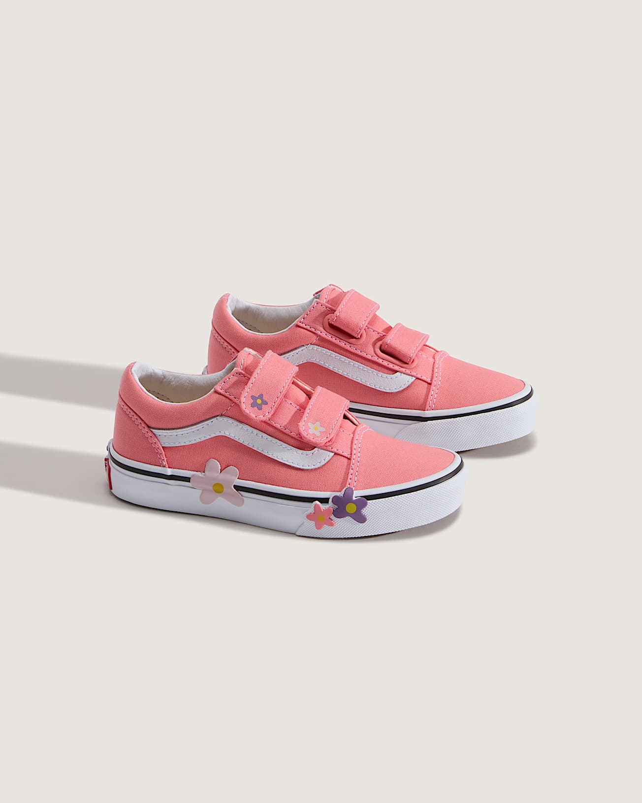 Chaussures Old Skool V Enfant 48 ans VANS Rose ALT1