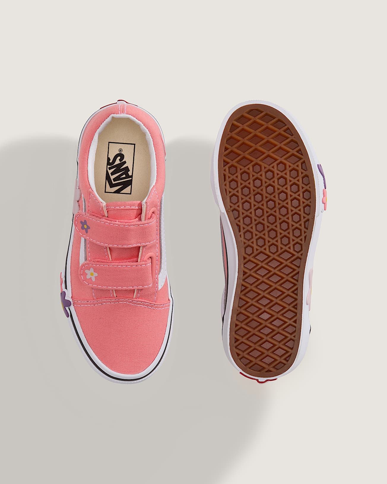 Chaussures Old Skool V Enfant 48 ans VANS Rose ALT2