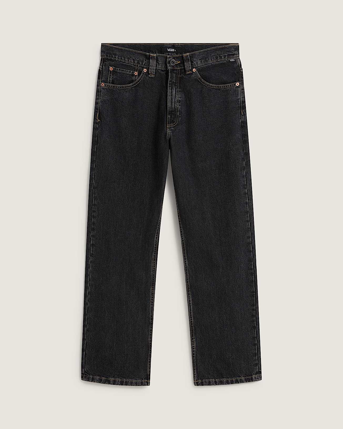 Check5 Straight Denim Pant Washed Black VANS Noir HERO