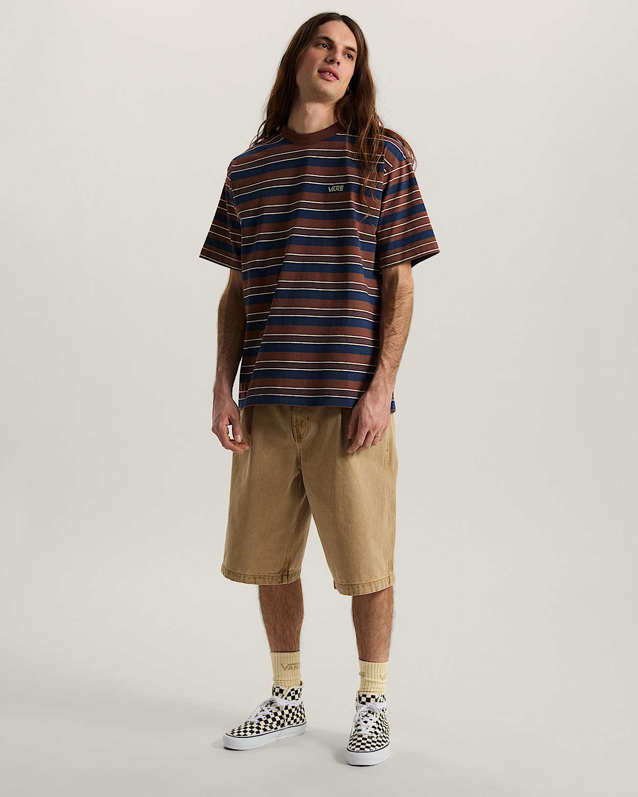 Tshirt de malha Pismo VANS Castanho ALT4