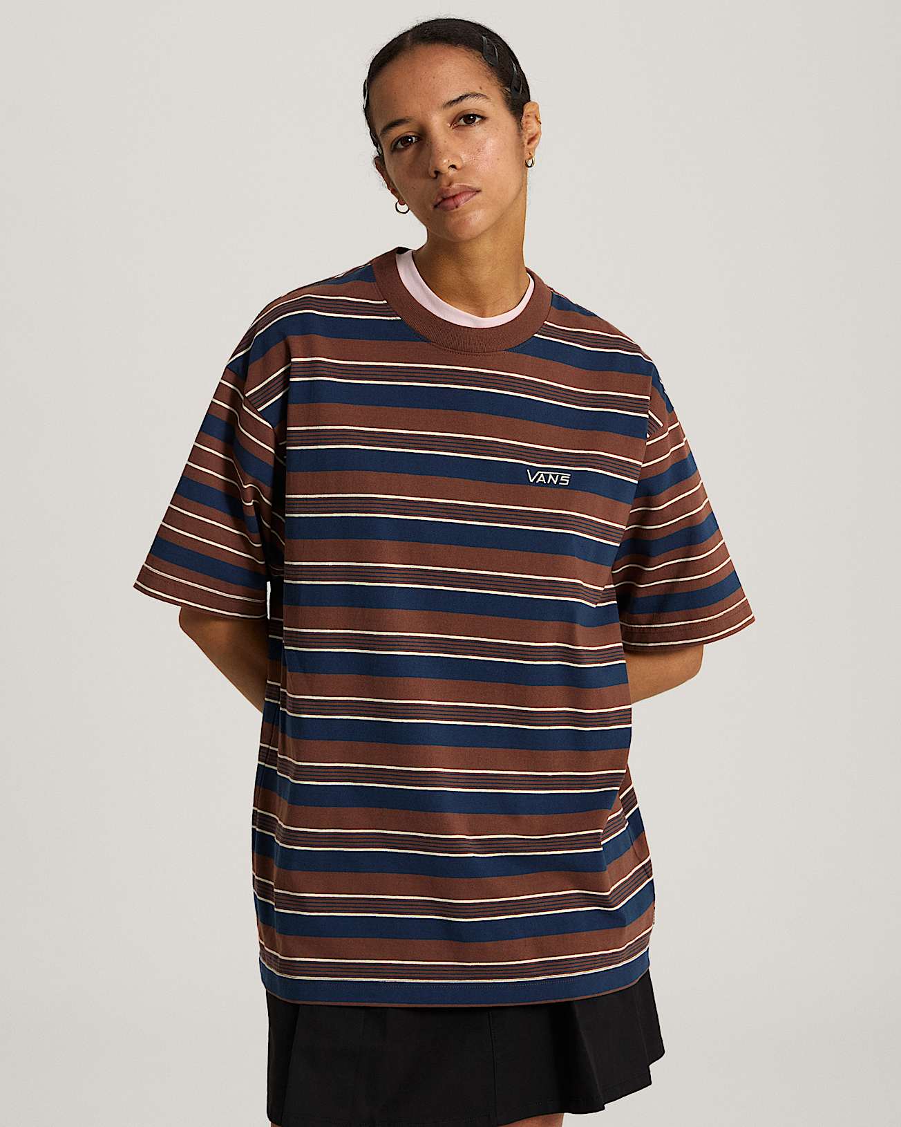 Tshirt de malha Pismo VANS Castanho ALT6