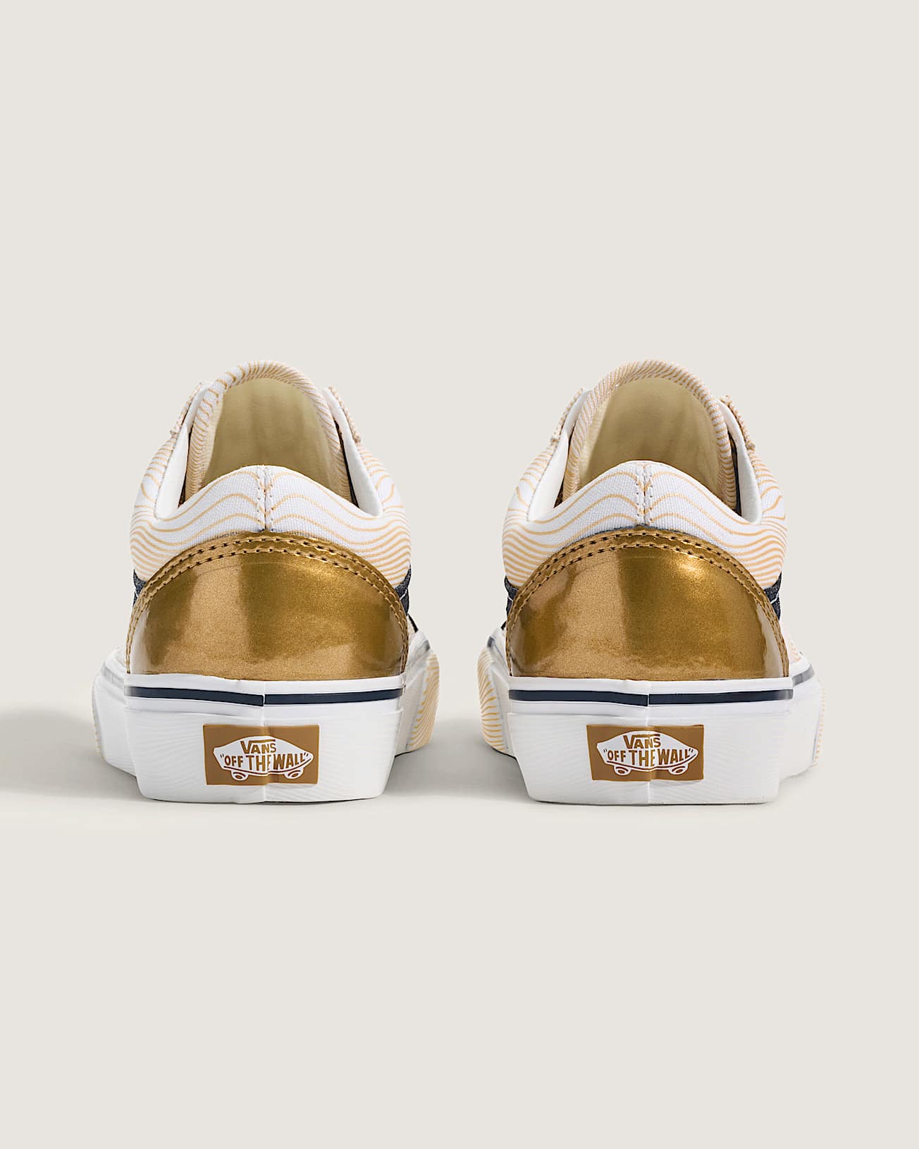 Tnis Old Skool para jovem KPop Demon Hunters 814 anos VANS AmareloDourado ALT3