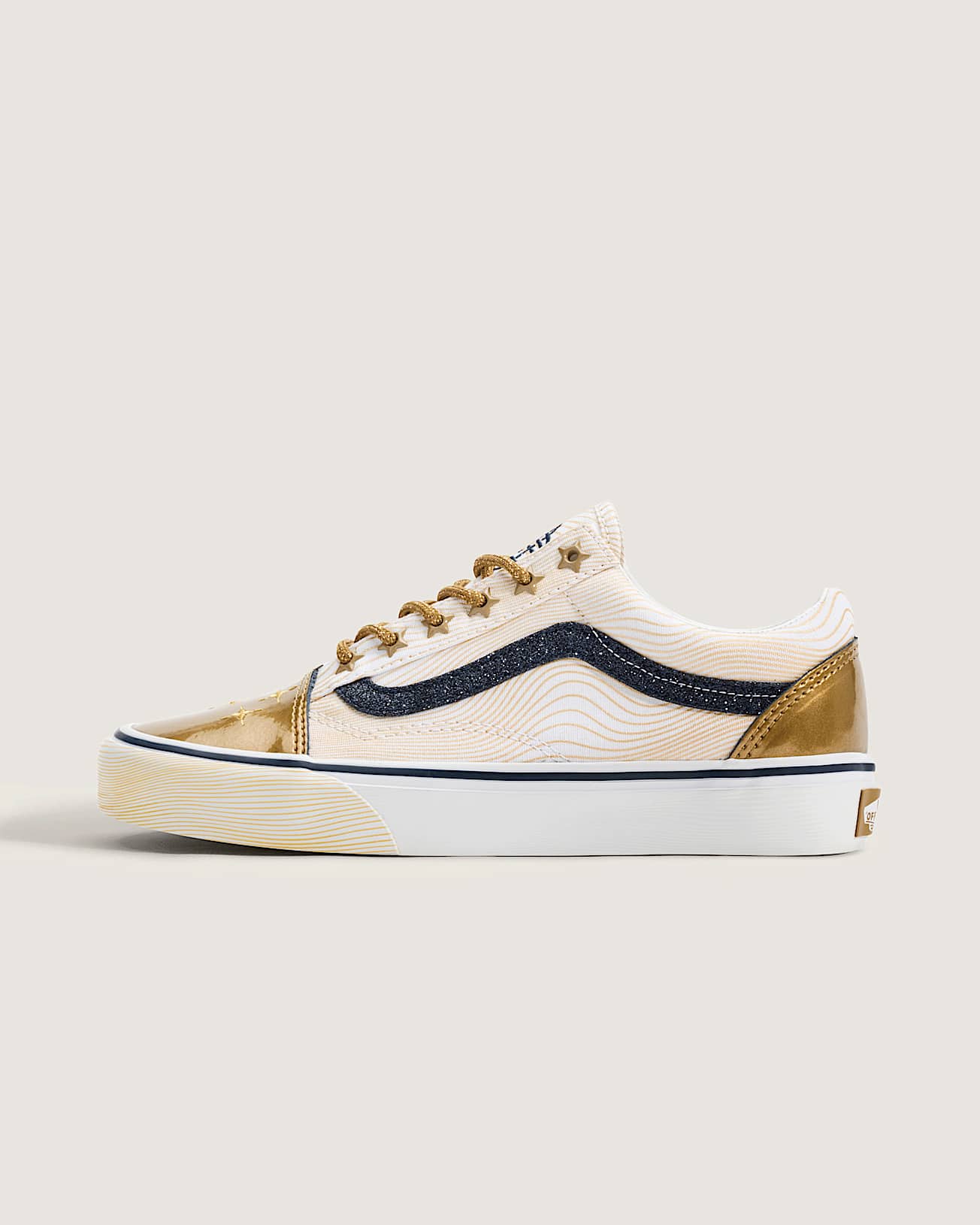 Tnis Old Skool para jovem KPop Demon Hunters 814 anos VANS AmareloDourado HERO