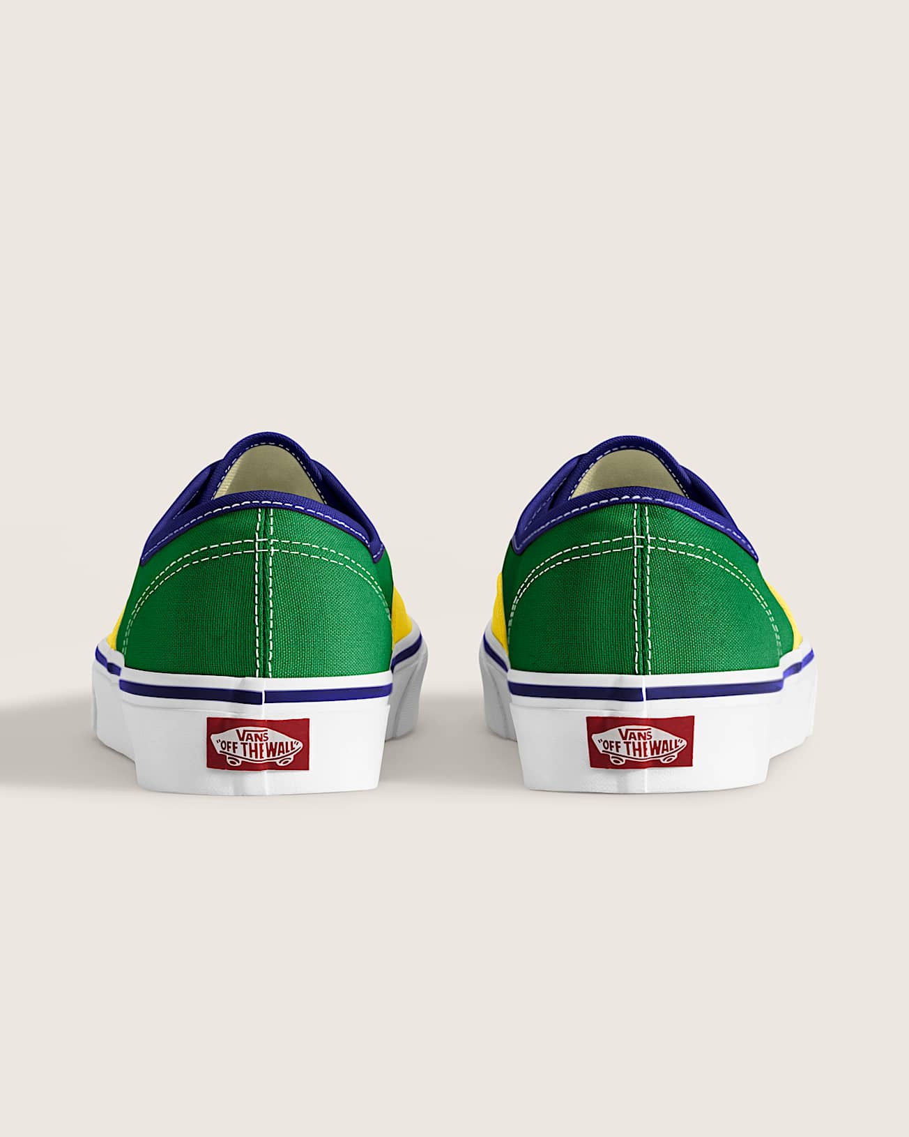 Chaussures Authentic VANS JauneVert ALT3