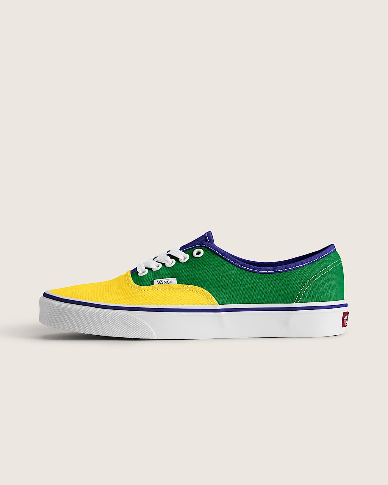 Chaussures Authentic VANS JauneVert HERO