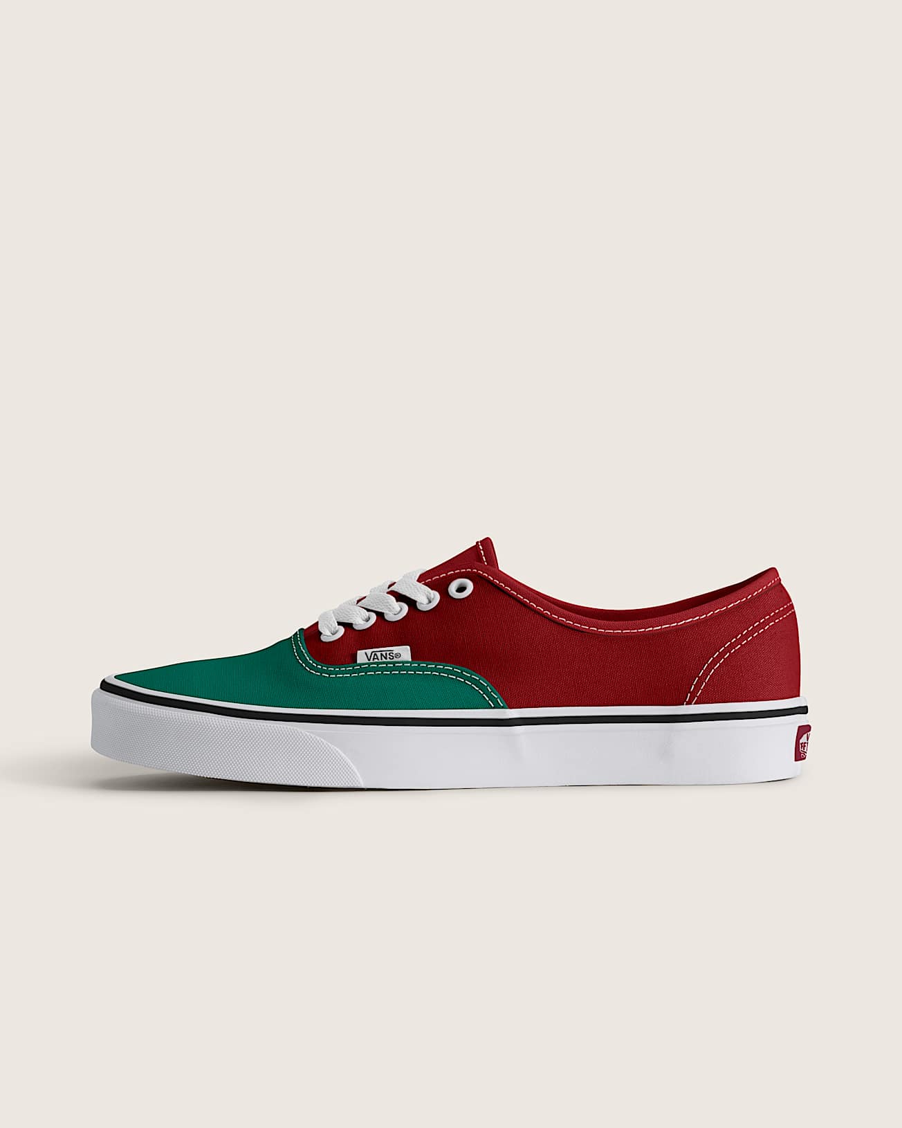 Chaussures Authentic VANS VertRouge HERO