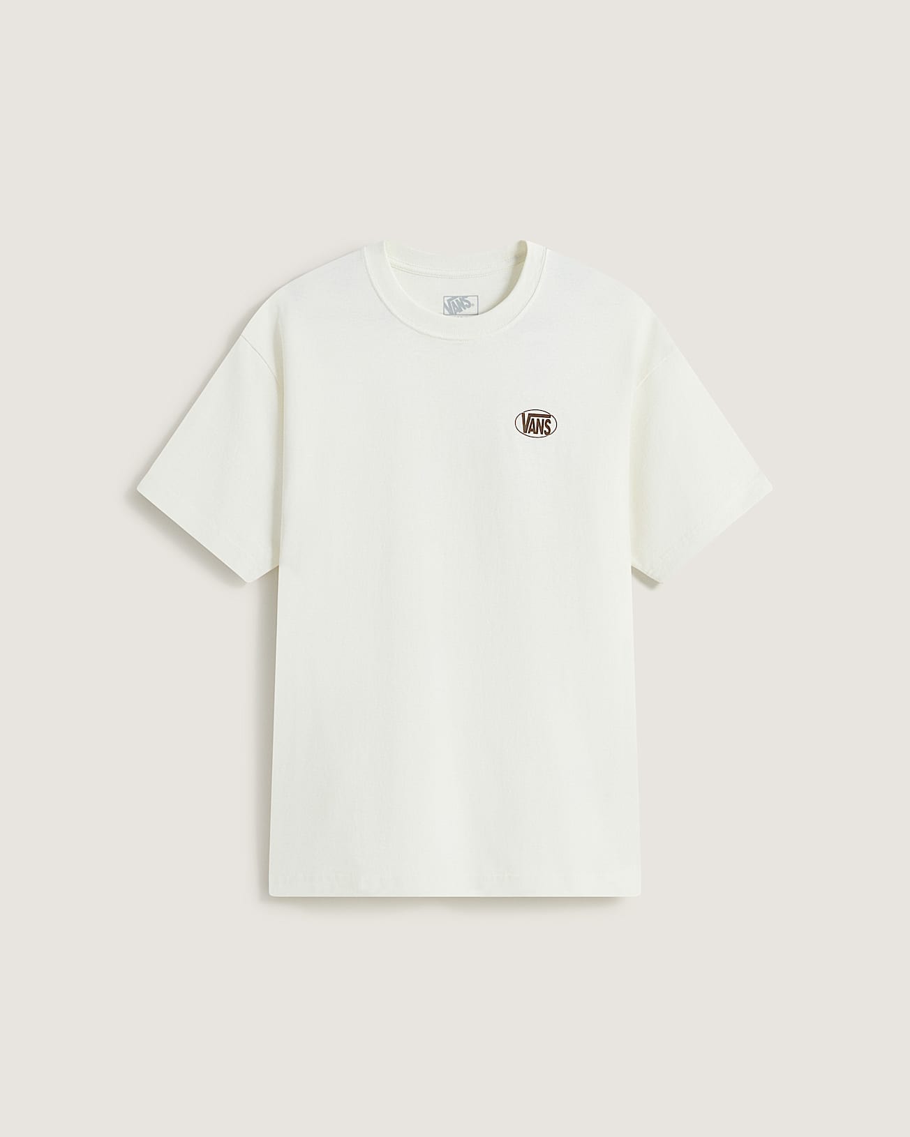 Oval Logo Loose SS Tee marshmallow VANS Wei HERO