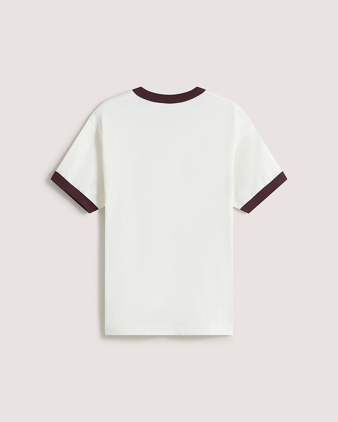 RingerTShirt mit Logo in der Brustmitte VANS Wei ALT1