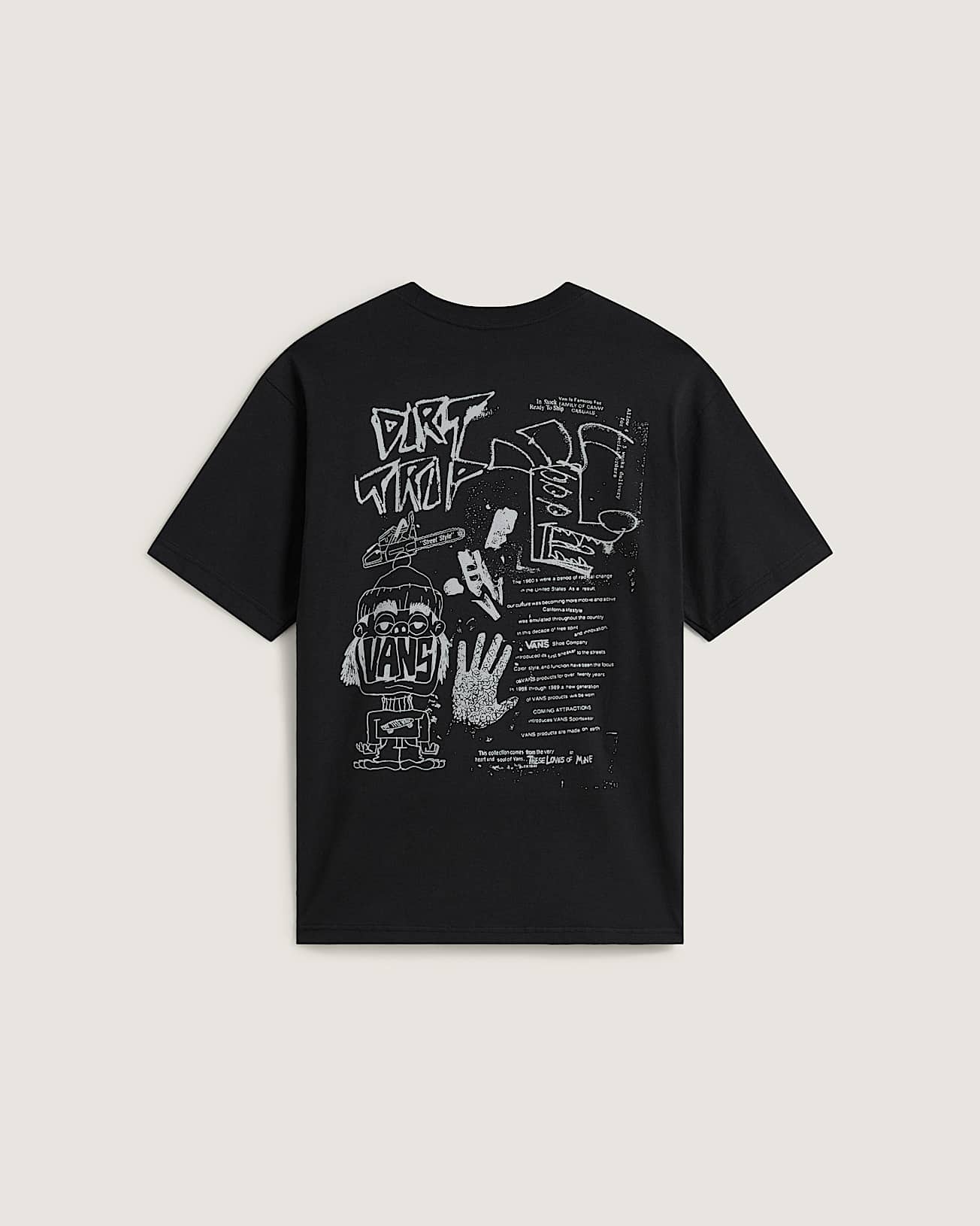 Dirt Trip TShirt VANS Schwarz ALT1