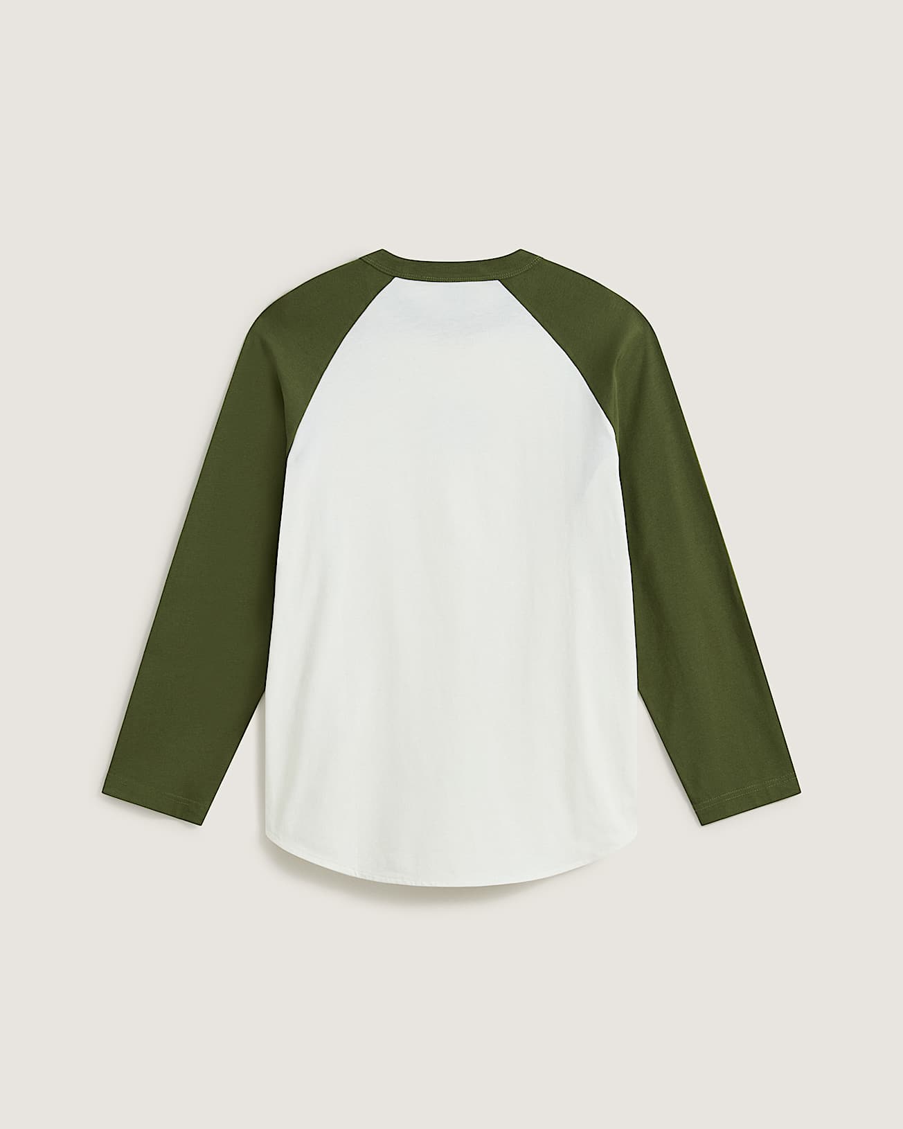 Core Raglan LangarmTShirt VANS Grn ALT1