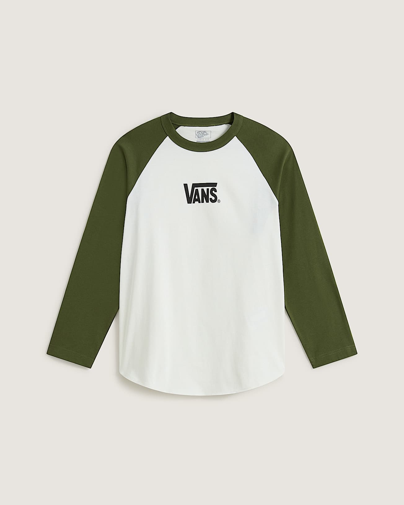 Core Raglan LangarmTShirt VANS Grn HERO